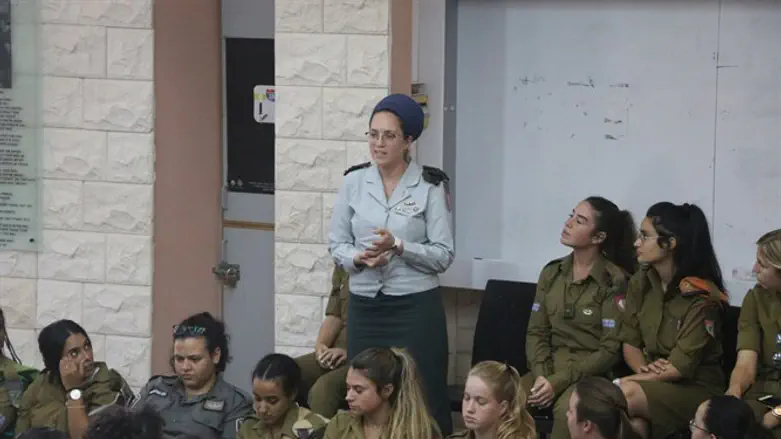 רס"ן ליטל טמיר, שהשתתפה בכנס אלומה