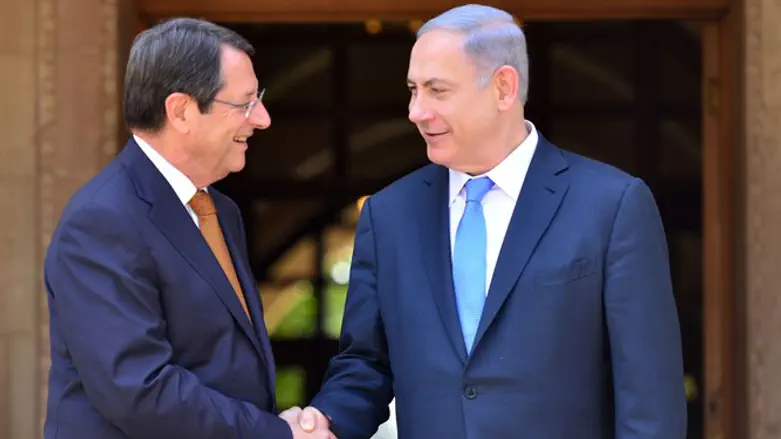 Binyamin Netanyahu, Nicos Anastasiades