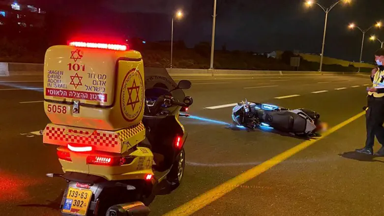 זירת התאונה