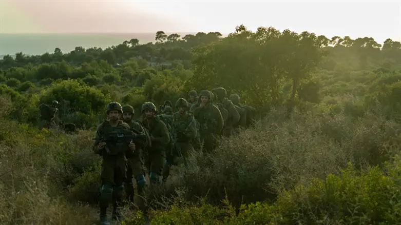 לוחמי גבעתי מתאמנים בצפון