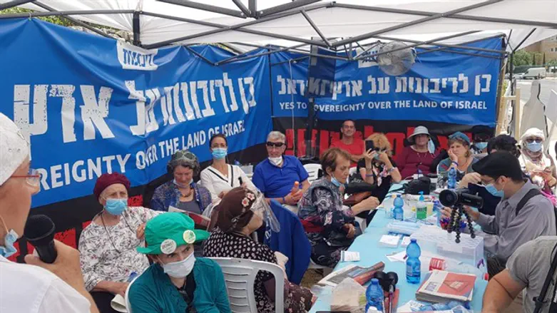 מאהל תנועת הריבונות