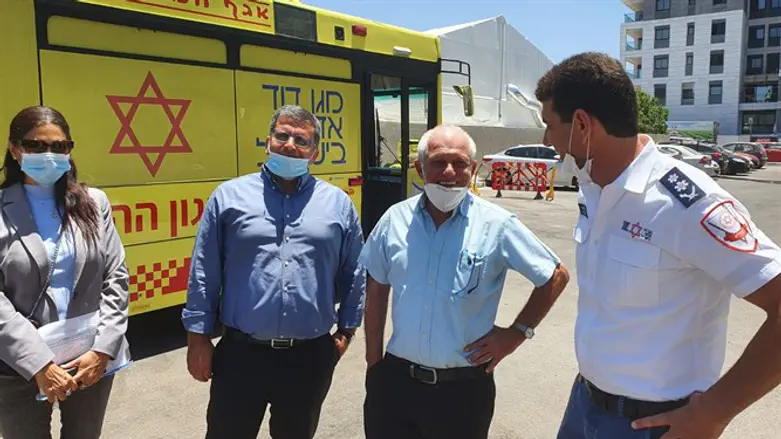 חברי הכנסת במד"א