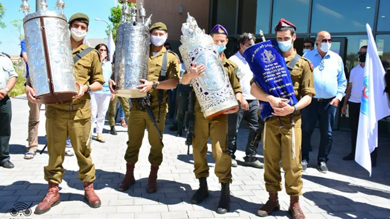 IDF synagogue inaugurated