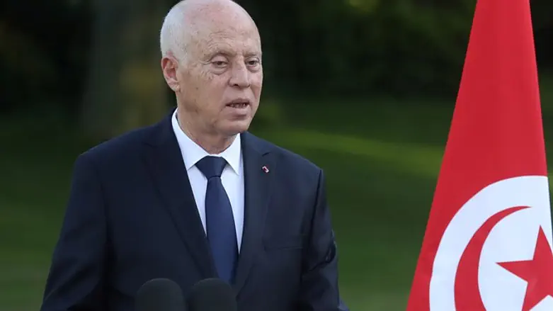 Tunisian President Kais Saied