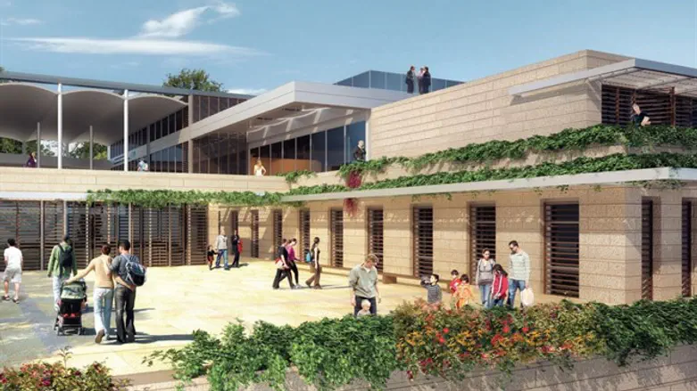 The new Nefesh B'Nefesh center