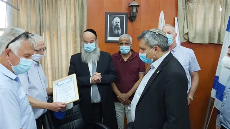 זאב אלקין בבני ברק