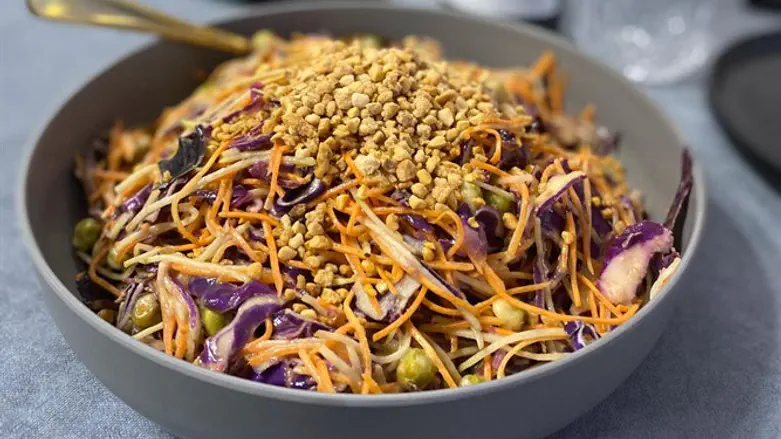 סלט שורשים אסיאתי