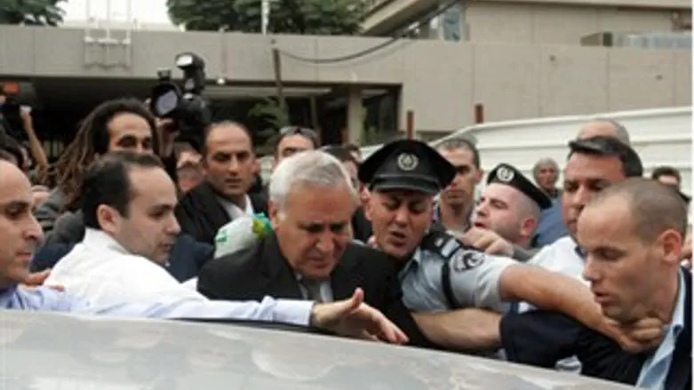 משה קצב בשבוע שעבר