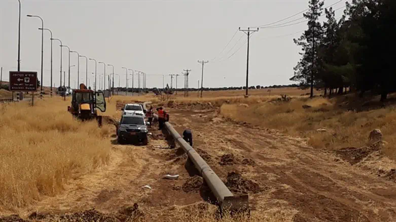 העבודות להקמת הקו החדש