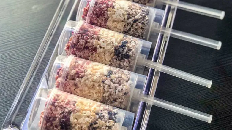 Red, White, and Blue Rice Krispy Pops