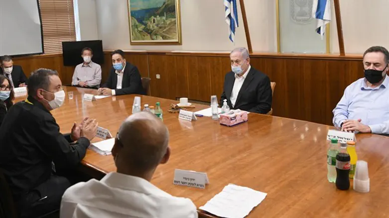 הפגישה עם ראש הממשלה
