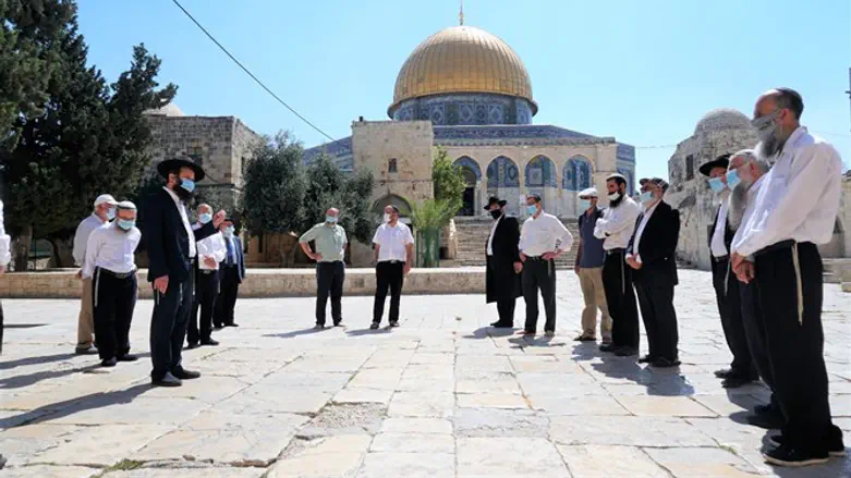 עליית הרבנים להר הבית