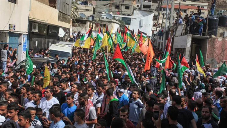 Jilazoun 'refugee camp'