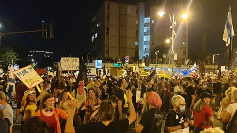 Демонстрация в Иерусалиме