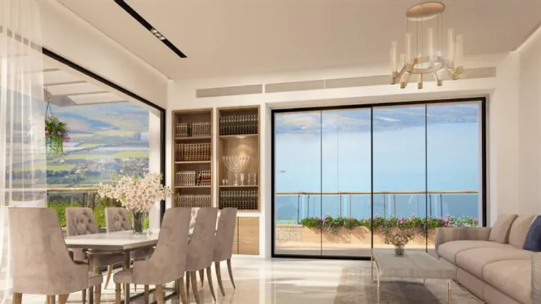 The house in Tiberias