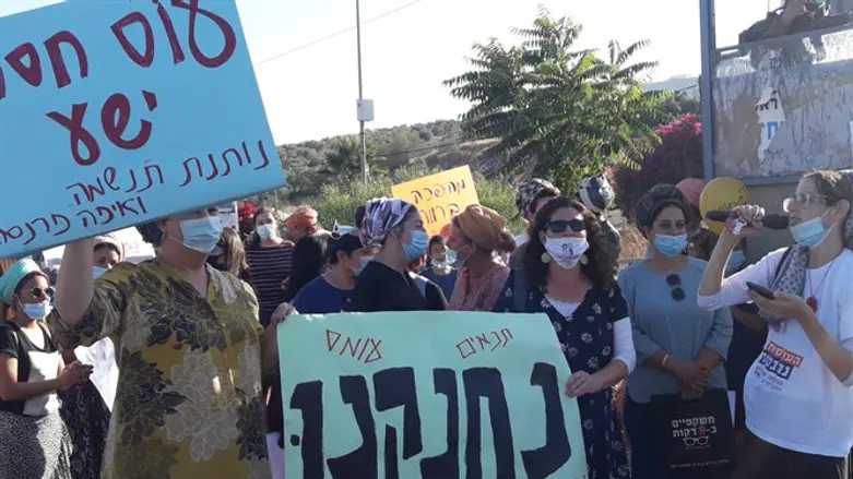 העו"סיות של יו"ש יצאו למחות