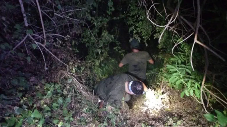 דקות לאחר איתור גופת הנעדר