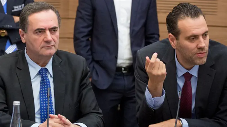 Мики Зоар и Исраэль Кац