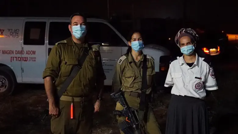 יעל שבח בתרגיל החטיבתי