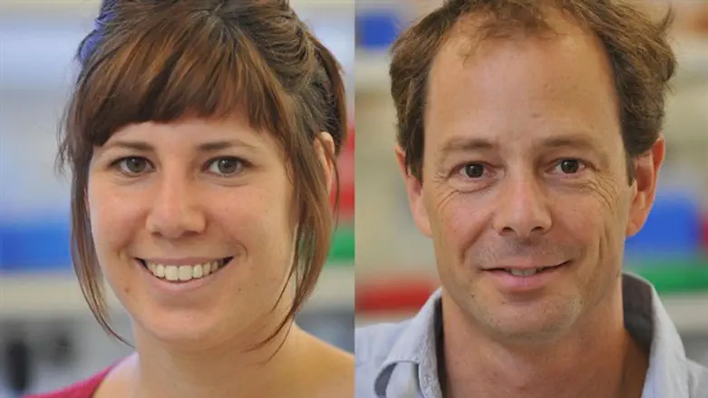 פרופ' עמי צתרי והדוקטורנטית אנה טרם