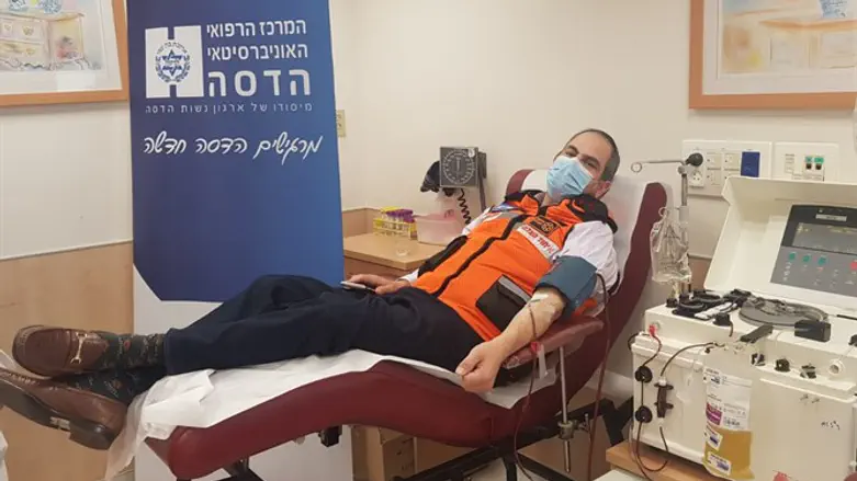 אלי ביר תורם פלסמה