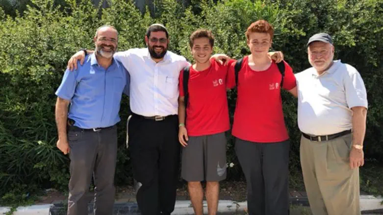 אלן פייגין בעת ביקור בישראל