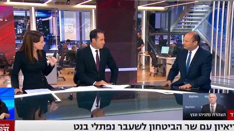 Беннет в студии 13 канала