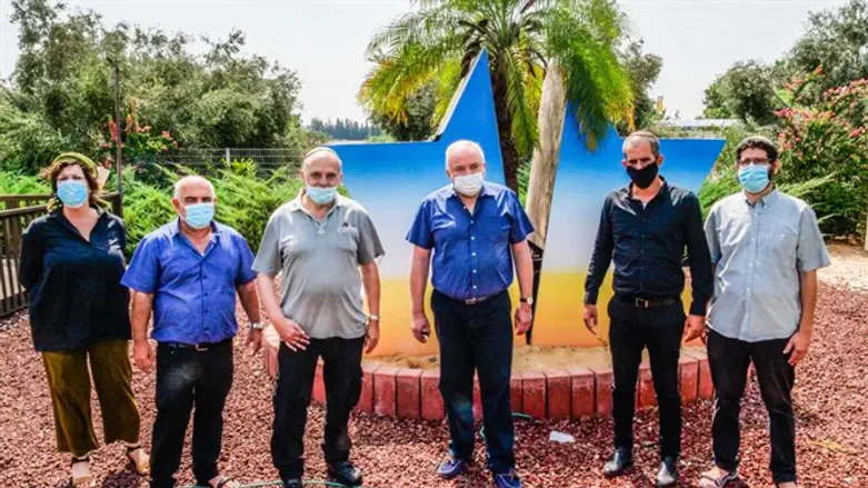 אביגדור ליברמן במרכז קטיף