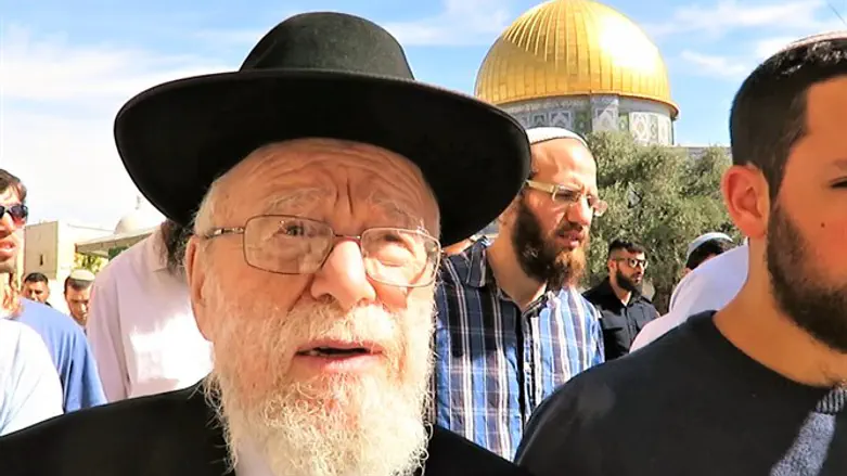 הרב דוב ליאור בהר הבית