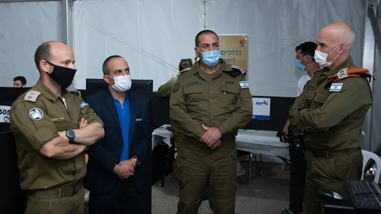 Prof. Gamzu at Central Command