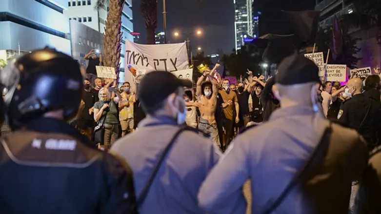 Protest in Tel Aviv