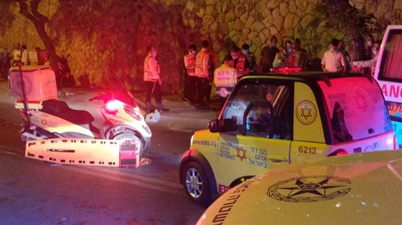 זירת התאונה