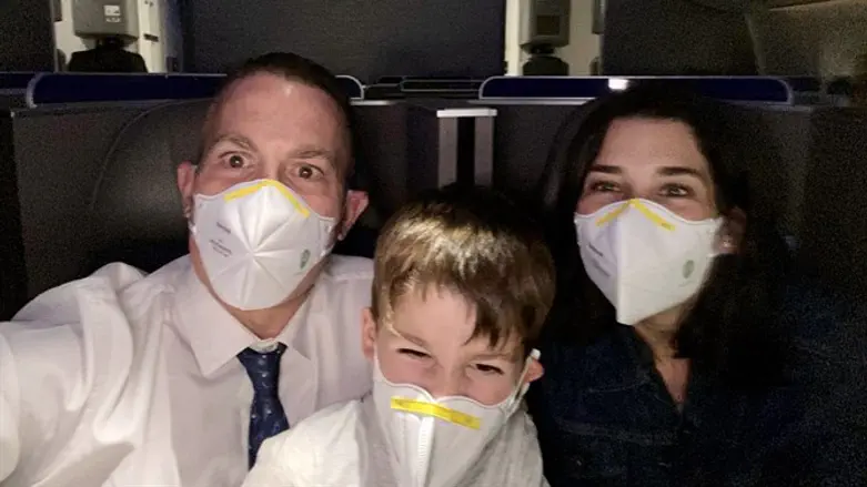 גלעד ארדן, רעייתו שלומית ובנם אראל