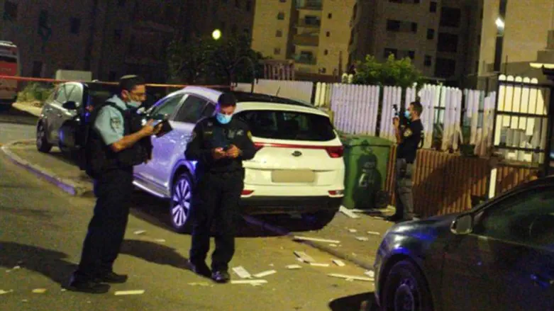 Rocket strike damage in Sdeort