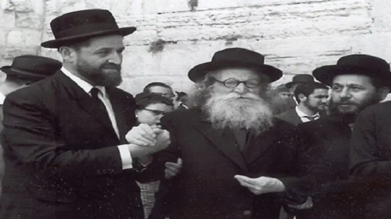 הרב הנזיר בכותל