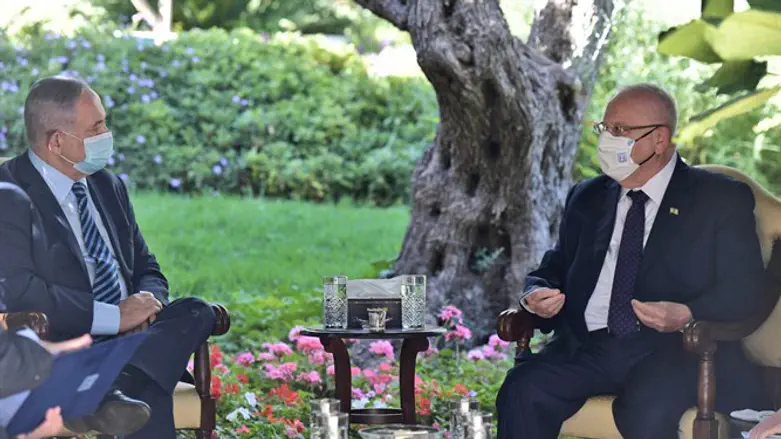 Rivlin meets Netanyahu