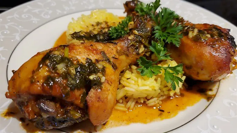 עוף בדבש ולימן