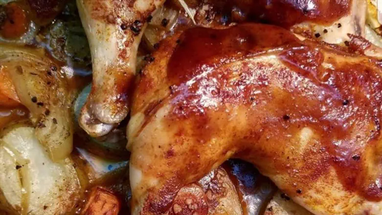 Sheet Pan Dinner - Chicken on the Bone