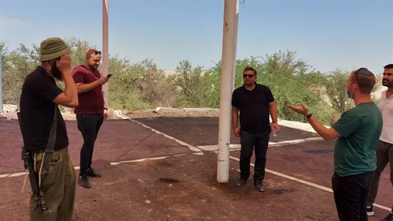 ח"כ סופר באחת מנקודות החיכוך