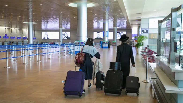 נתב"ג בימי הקורונה