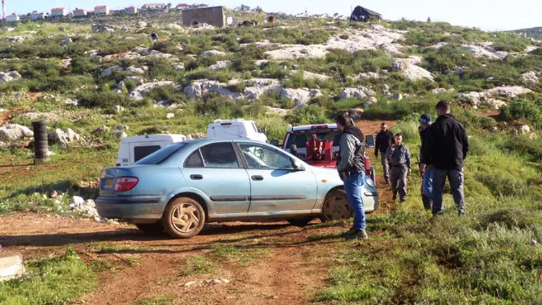 האירוע במהלכו הוחרם הרכב