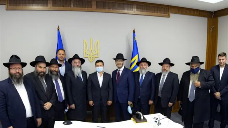 המפגש בין הנשיא והרבנים