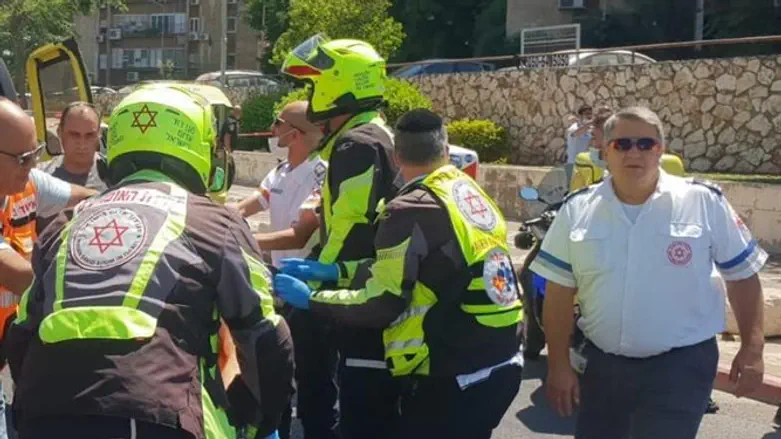 Site of Petah Tikva stabbing