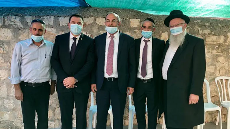 טקס מינוי היו"ר החדש למועצה הדתית בצפת