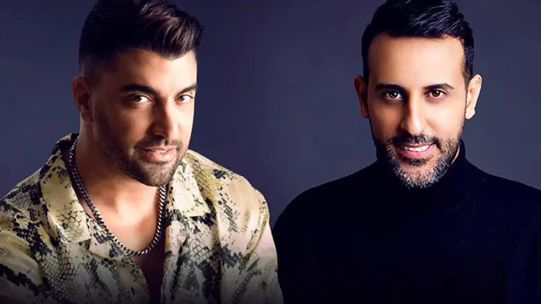 משה פרץ ודודו אהרון