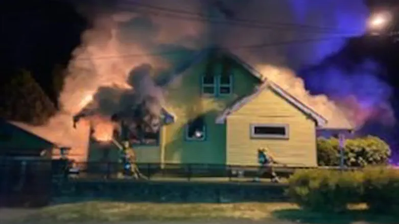 Portland Chabad Jewish Center Fire