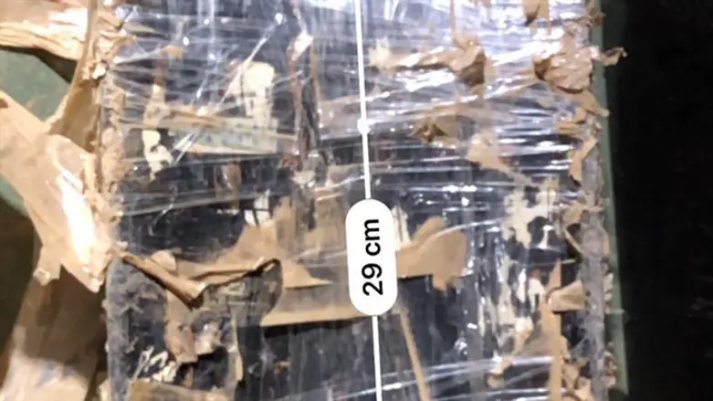 Самодельная бомба, отнятая у террориста