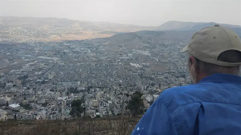 תפילה ומחאה במצפה יוסף