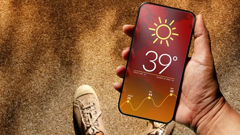 Жара. Иллюстрация