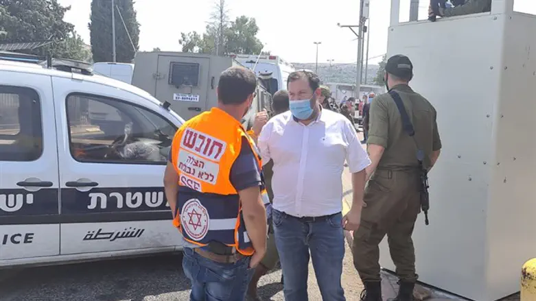 На месте теракта